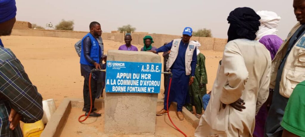 Célébration de la journée mondiale de l’eau sur les sites d’accueil des réfugiés à Abala, Ayorou et Ouallam.